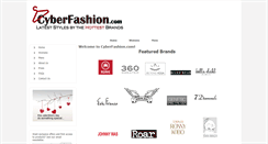 Desktop Screenshot of cyberfashion.com